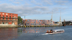 Wettbewerbsvisualisierung Lübeck Wallhalbinsel 2009 - Arch. Brodersen + Gebauer / Wurth -- 1.Preis